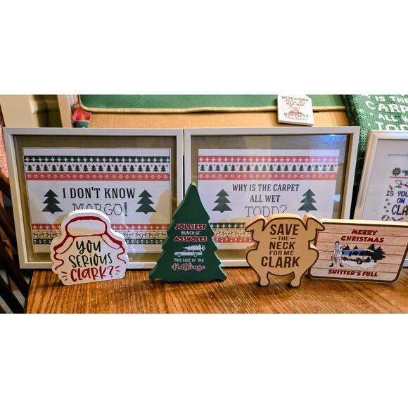 15-PC National Lampoon’s Christmas Vacation Decorating Set – Funny Holiday Decor - Picture 5 of 9